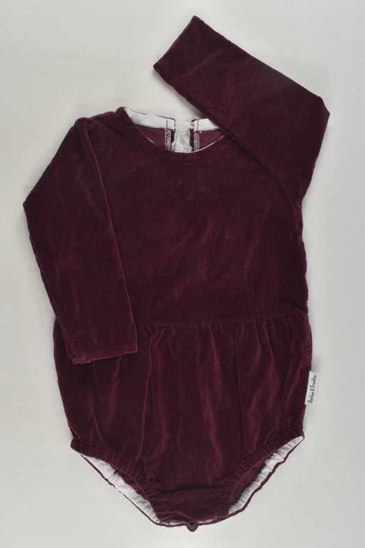 Harlow & Frankie Size approx 0 Velvety Bubble Romper
