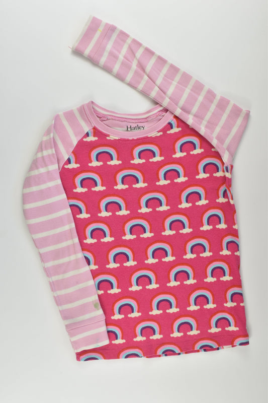 Hatley Size 8 Rainbow Top