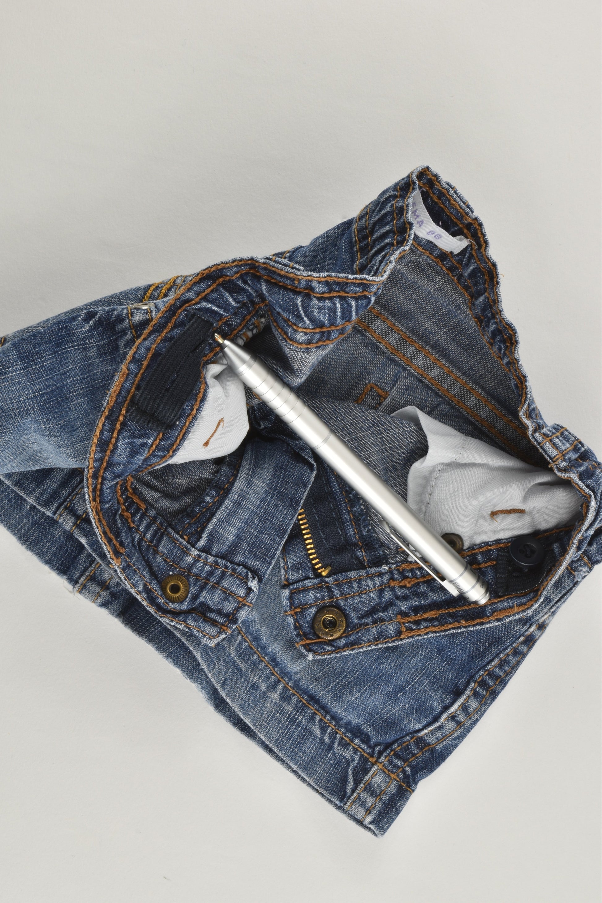 Hema Size 1 (86 cm) Denim Skirt