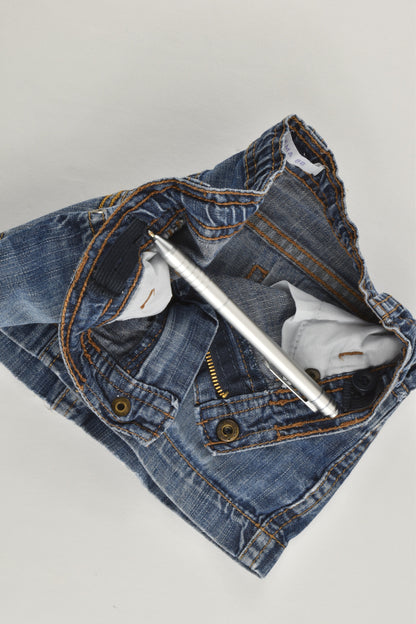 Hema Size 1 (86 cm) Denim Skirt