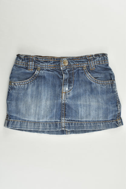 Hema Size 1 (86 cm) Denim Skirt