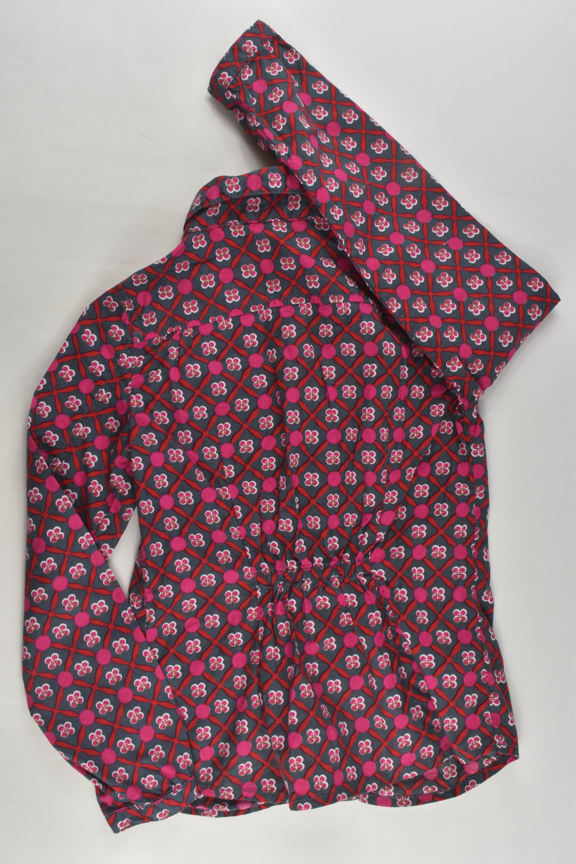 Hema Size 5-6 (110/116 cm) Floral Shirt