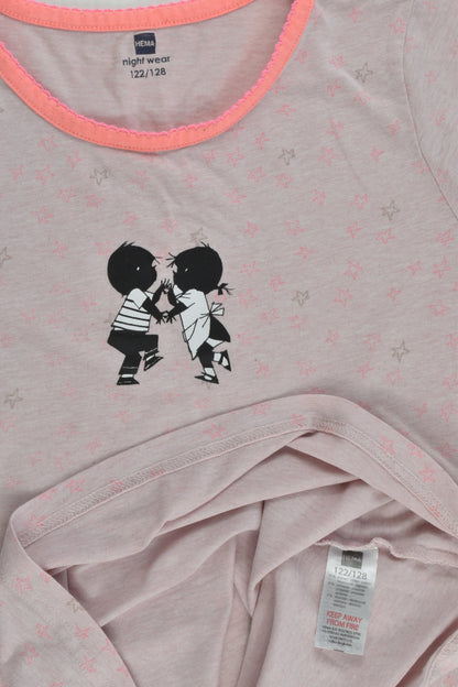 Hema Size 7/8 (122/128 cm) Pyjama Dress