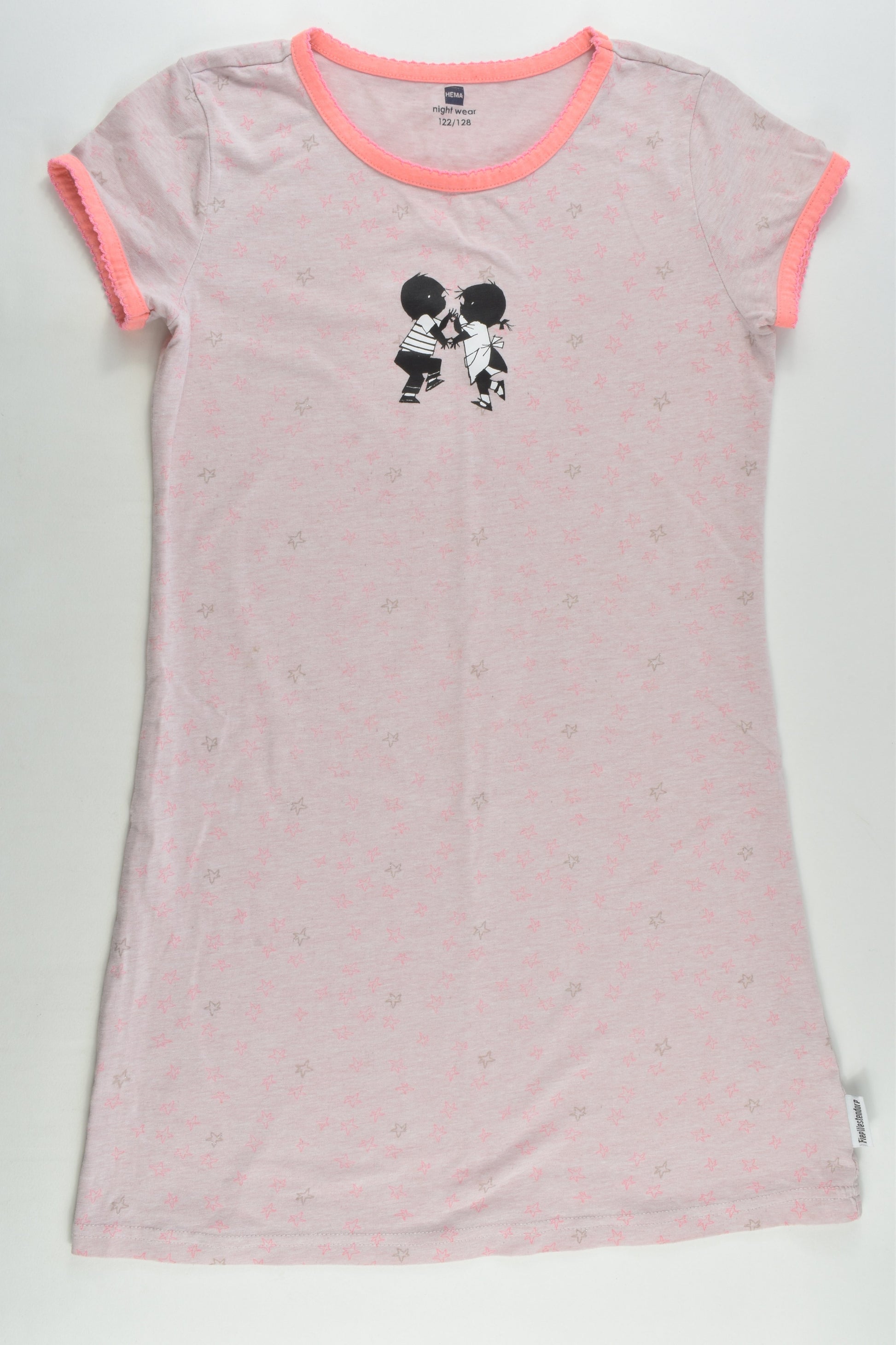 Hema Size 7/8 (122/128 cm) Pyjama Dress