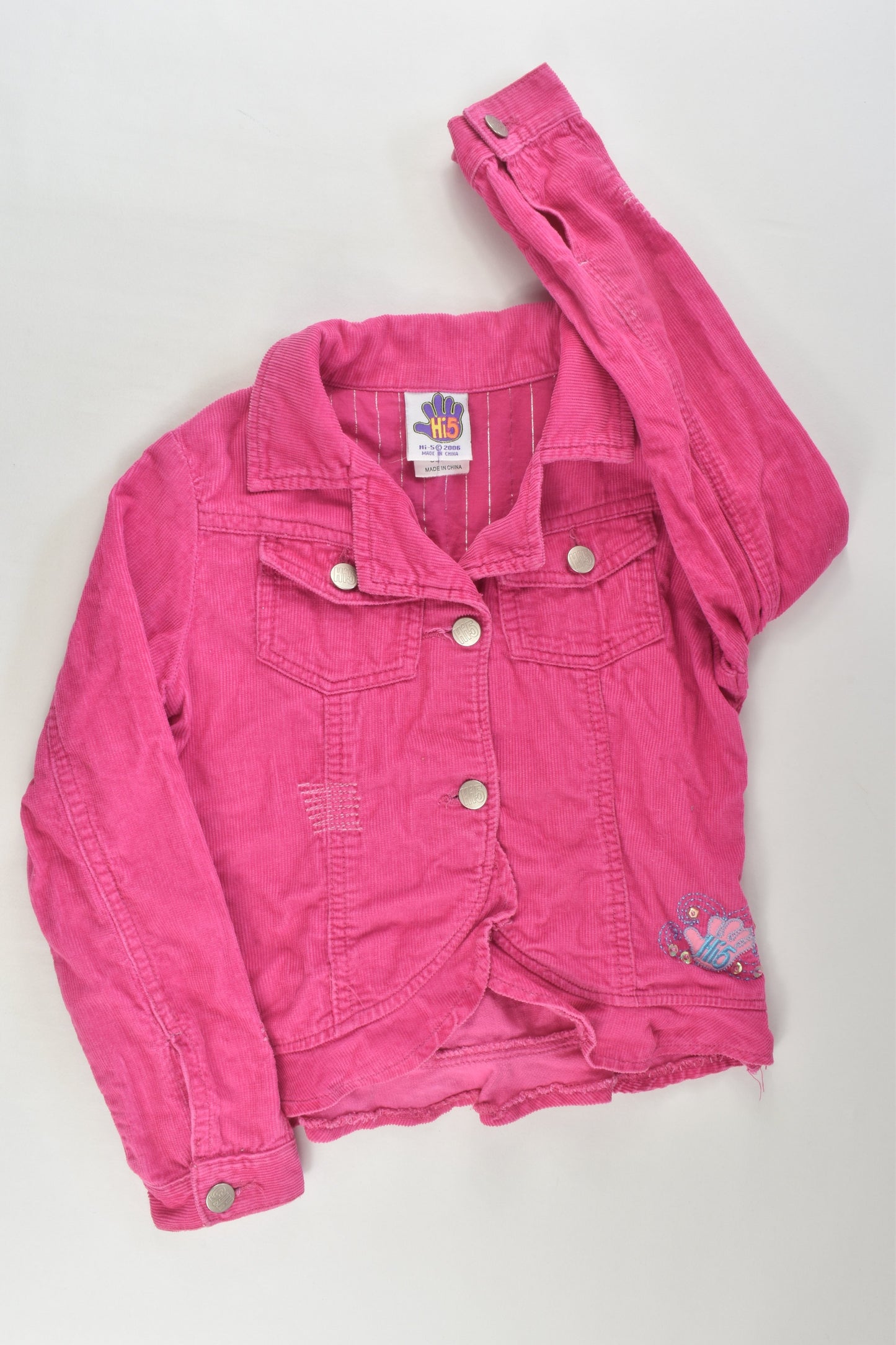 Hi5 Size 6 Lightweight Cord Jacket