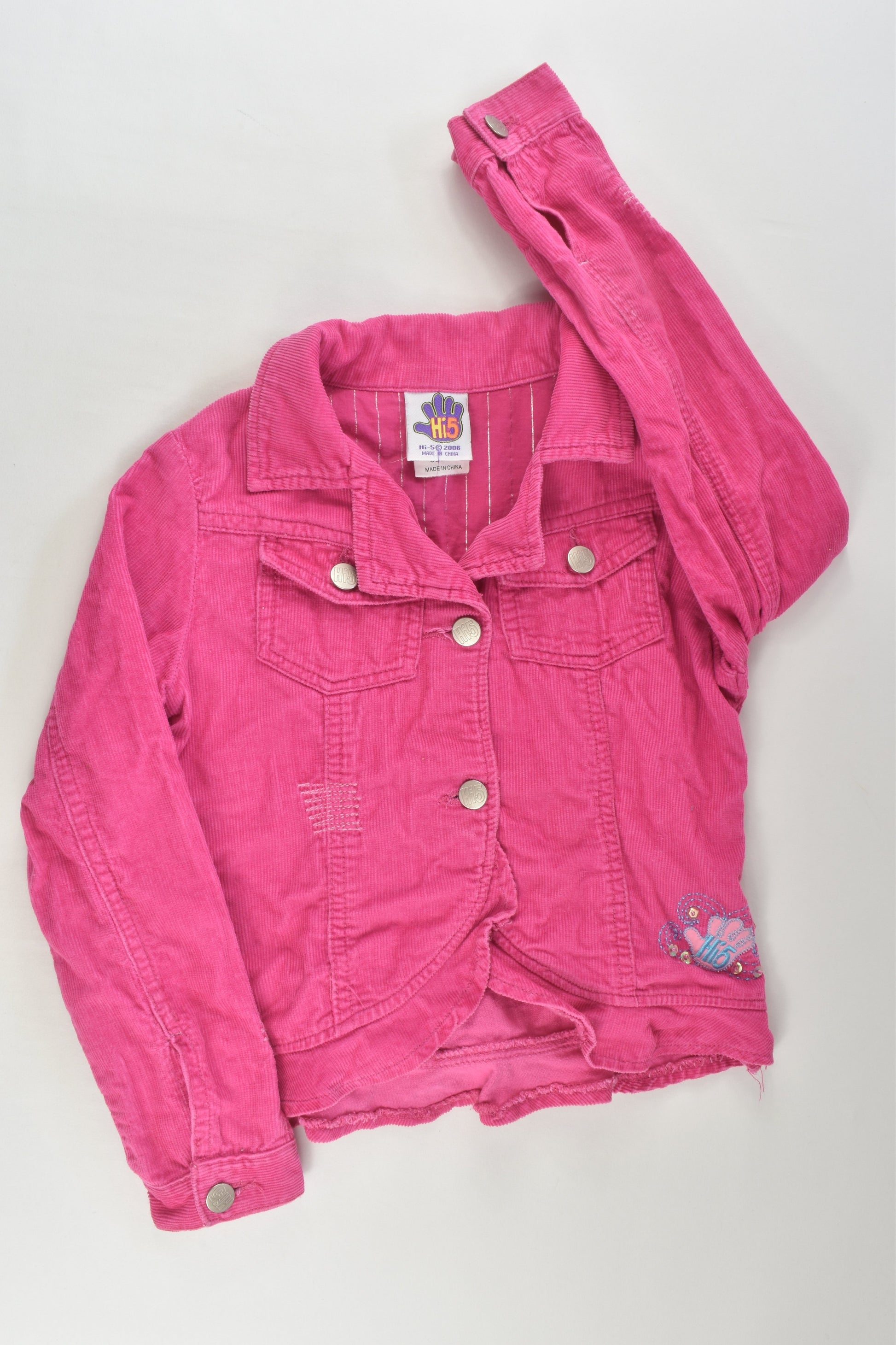 Hi5 Size 6 Lightweight Cord Jacket