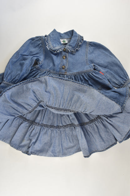 Hoppers Size 4-5 (108 cm) Vintage Denim Dress
