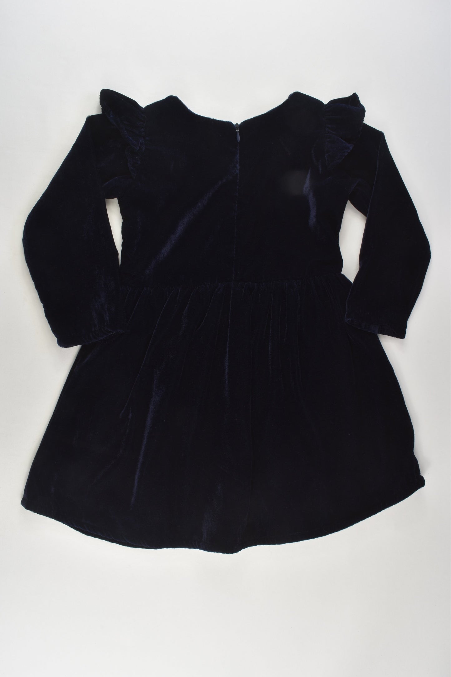 Hopscotch Size 3 Lined Navy Velvety Dress