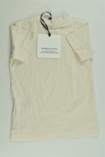 Hubble & Duke Size 0 (6-9 months) 'Le Petit Jardin' T-shirt