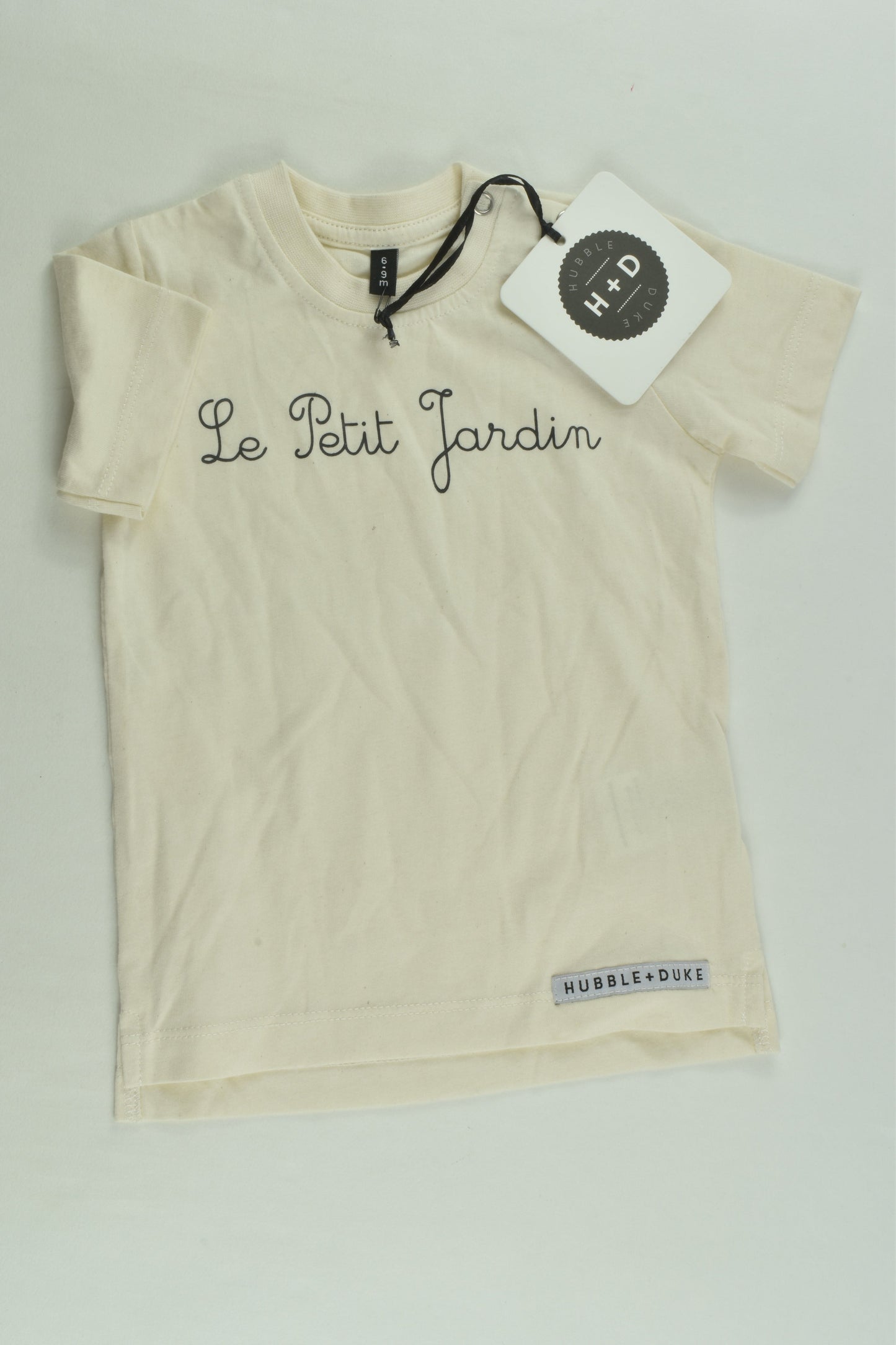Hubble & Duke Size 0 (6-9 months) 'Le Petit Jardin' T-shirt