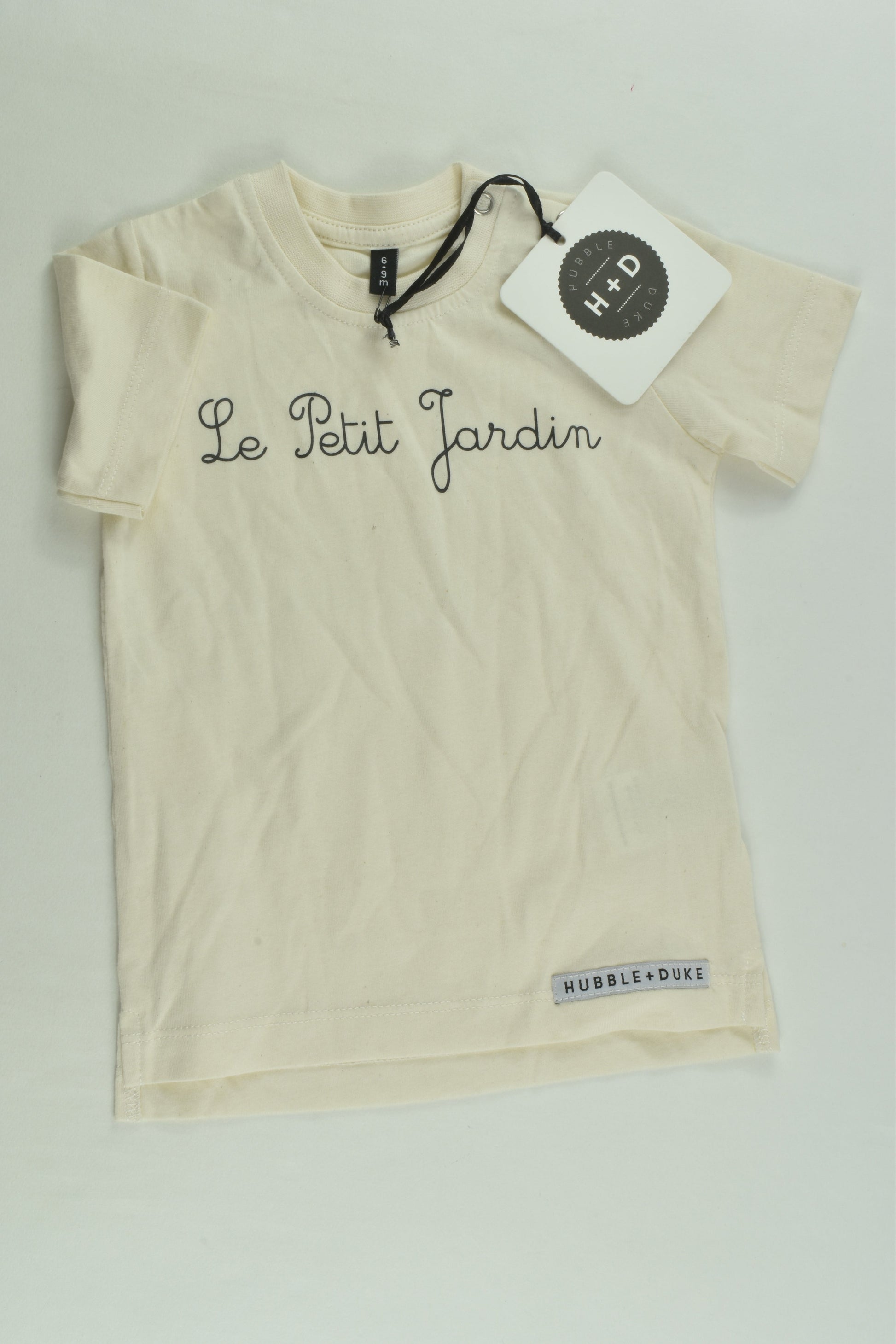 Hubble & Duke Size 0 (6-9 months) 'Le Petit Jardin' T-shirt