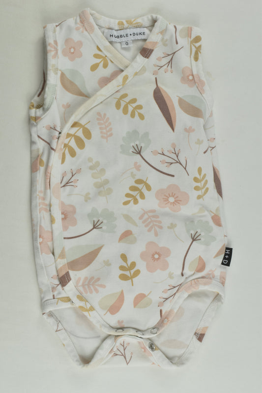 Hubble + Duke Size 0 Wrap Bodysuit