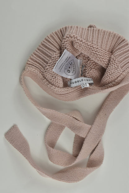Hubble & Duke Size 00 Knit Bonnet