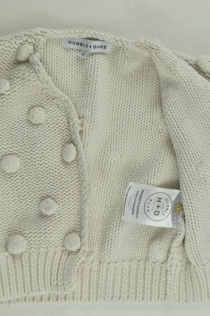 Hubble and Duke Size 1 Knit Cardigan