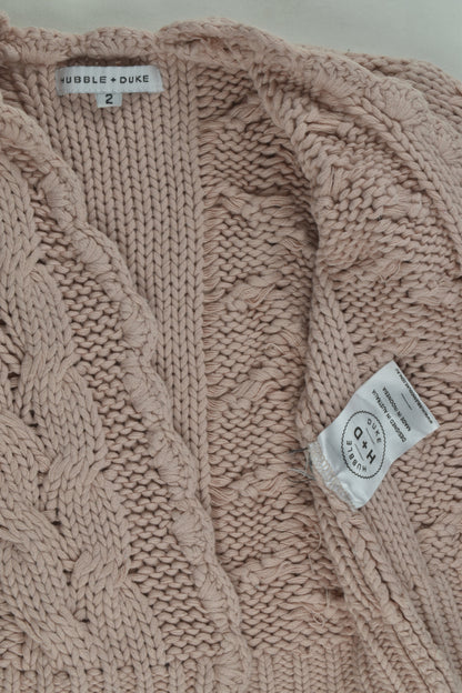 Hubble and Duke Size 2 Knit Cardigan