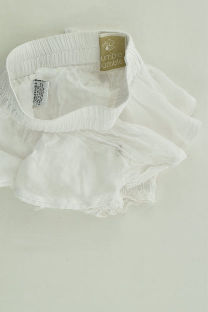 Humble Bumble Size approx 0 Ruffle Bloomers