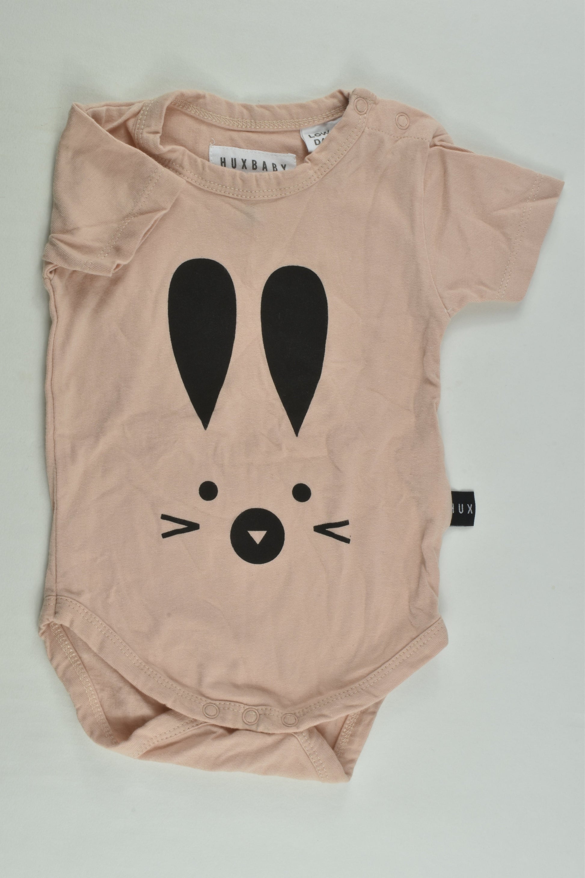 Huxbaby Size 00 Bunny Bodysuit