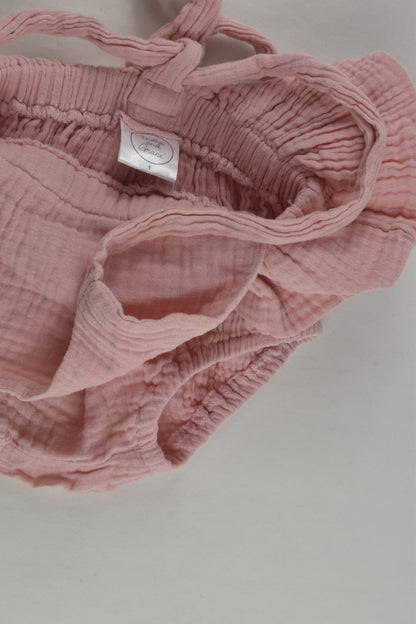 India and Grace Size 1 Muslin Romper