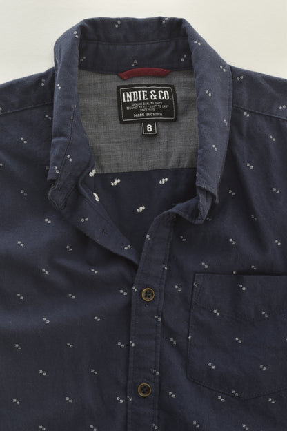 Indie & Co Size 8 Collared Shirt