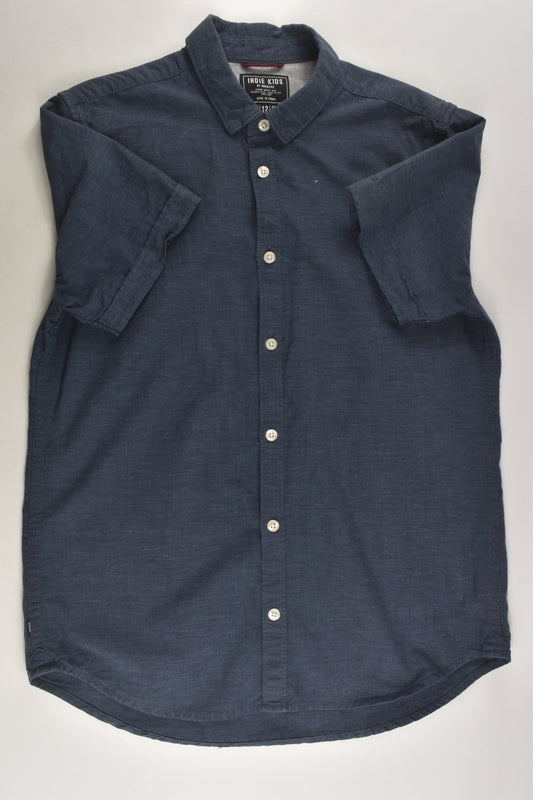 Indie Kids by Industrie Size 12 Linen Blend Shirt