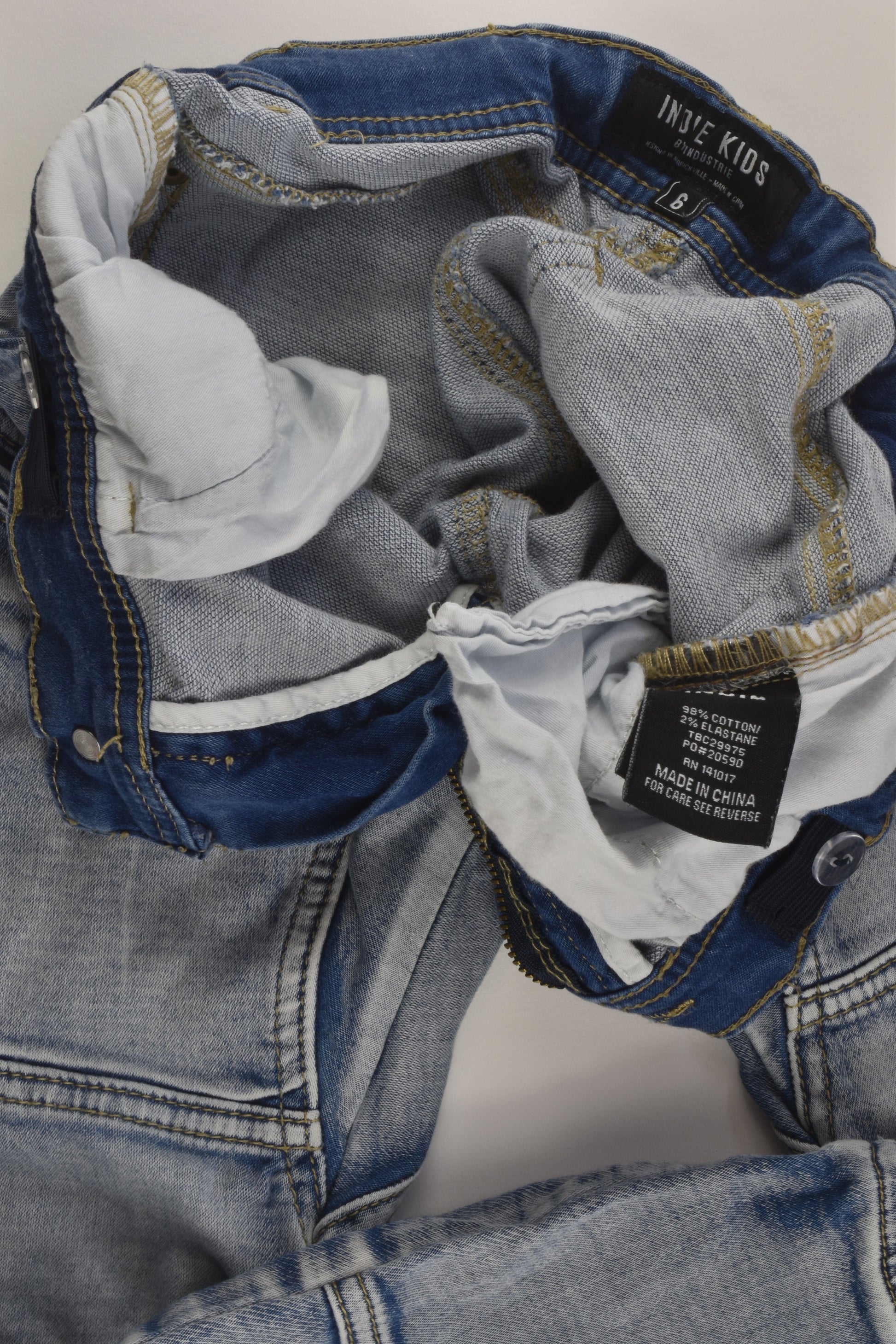 Indie Kids by Industrie Size 6 Denim Pants