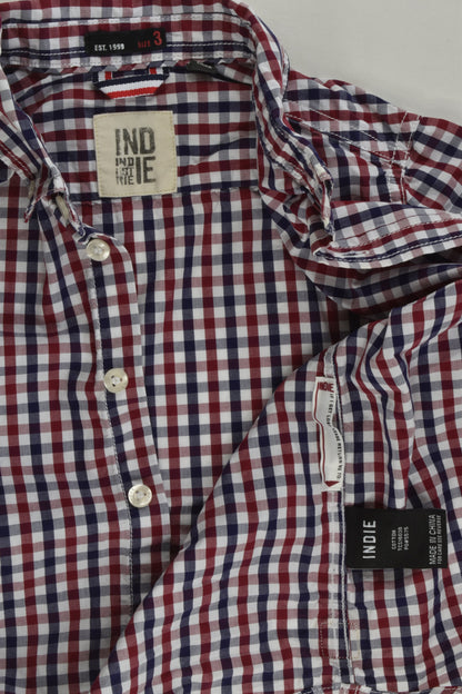 Indie Size 3 Checked Shirt