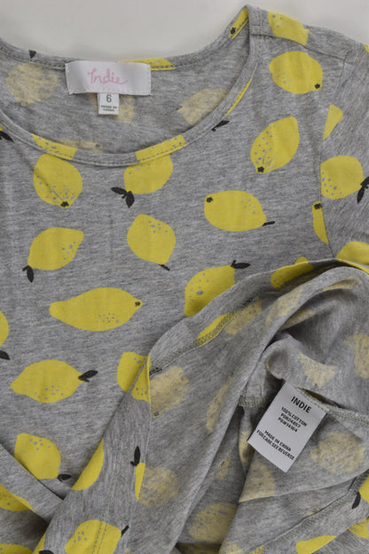 Indie Size 6 Lemon Dress