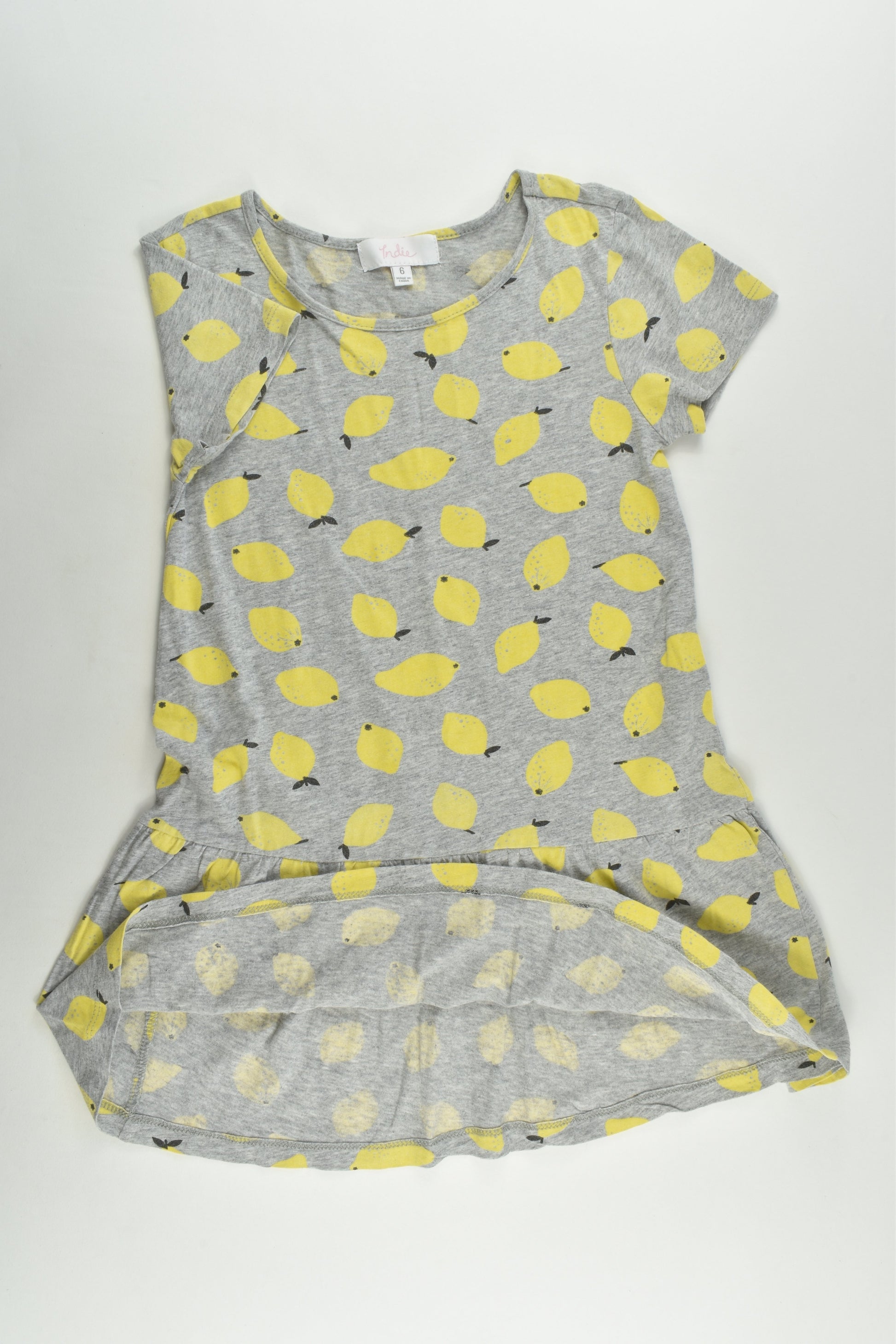 Indie Size 6 Lemon Dress