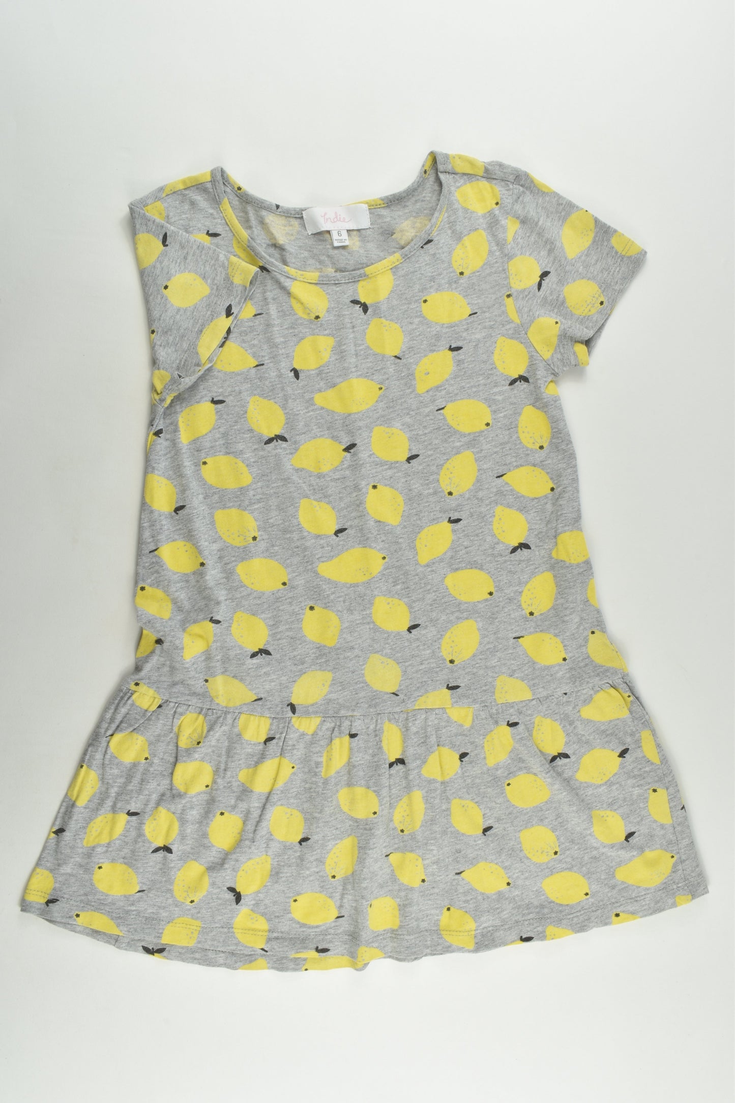 Indie Size 6 Lemon Dress