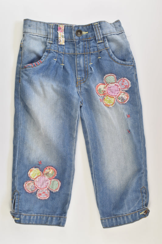 Indigo Kids Size 4-5 Denim Capri Pants