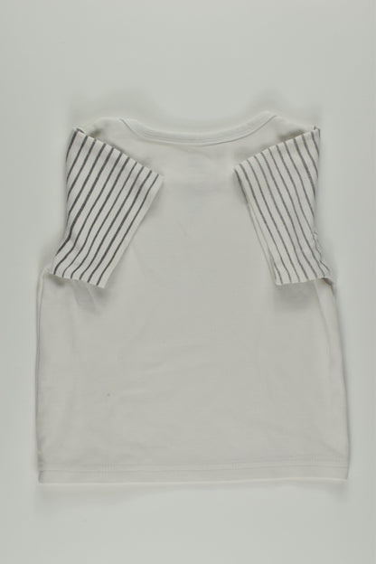 Indigo & Lellow Size 2 Cockatoo T-shirt