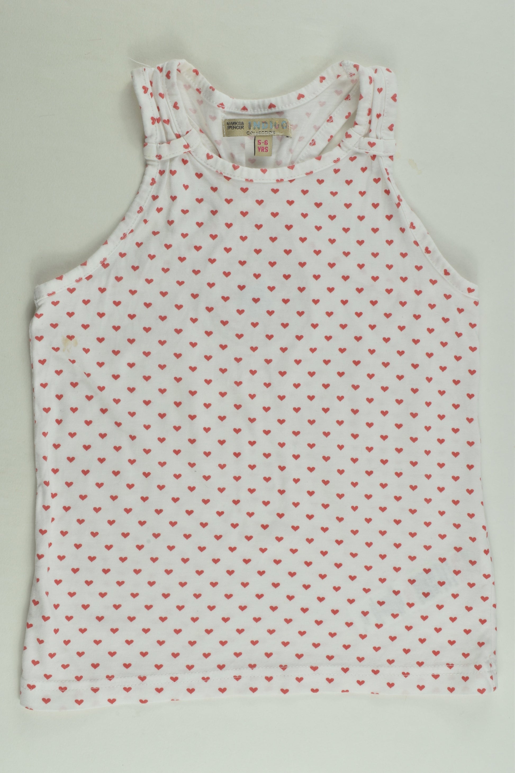 Indigo by Marks & Spencer Size 5-6 Sleeveless Top