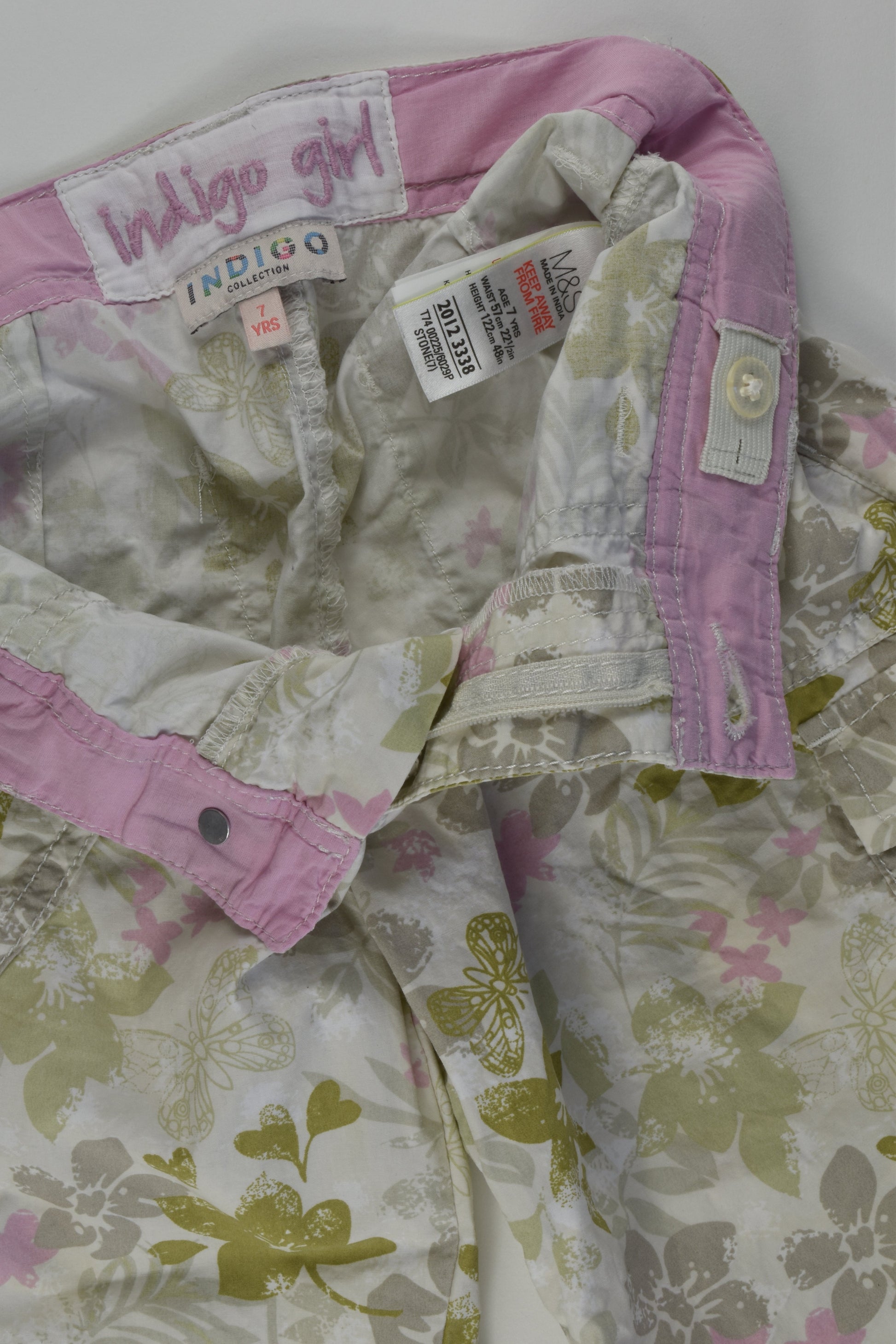 Indigo by Marks & Spencer Size 7 Shorts
