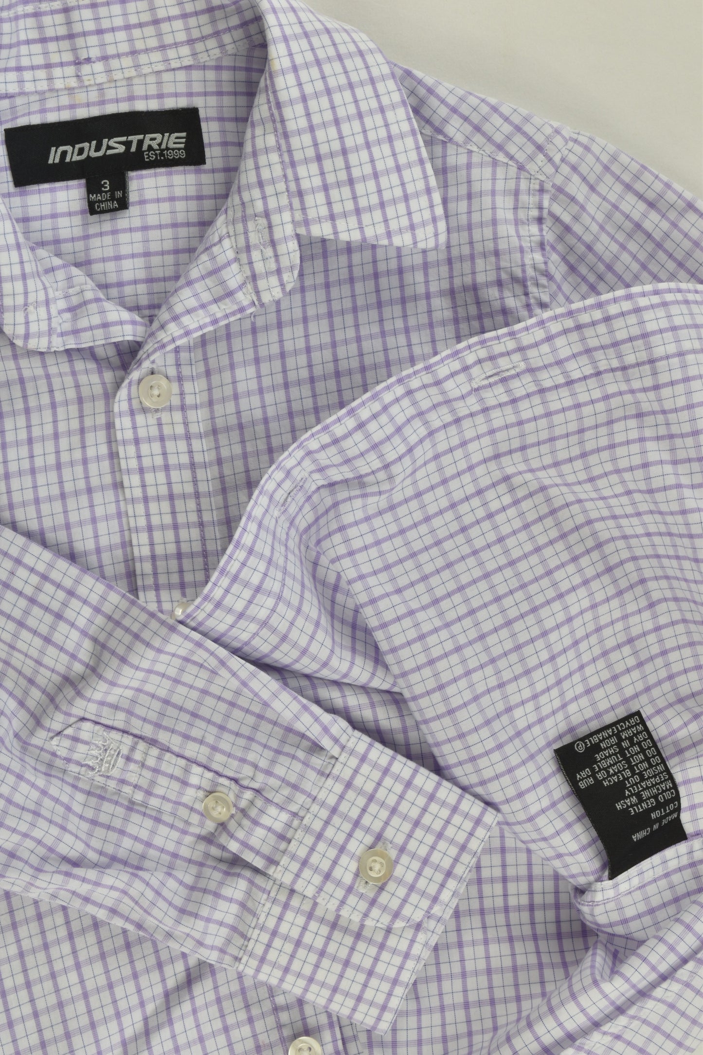 Industrie Size 3 Checked Shirt