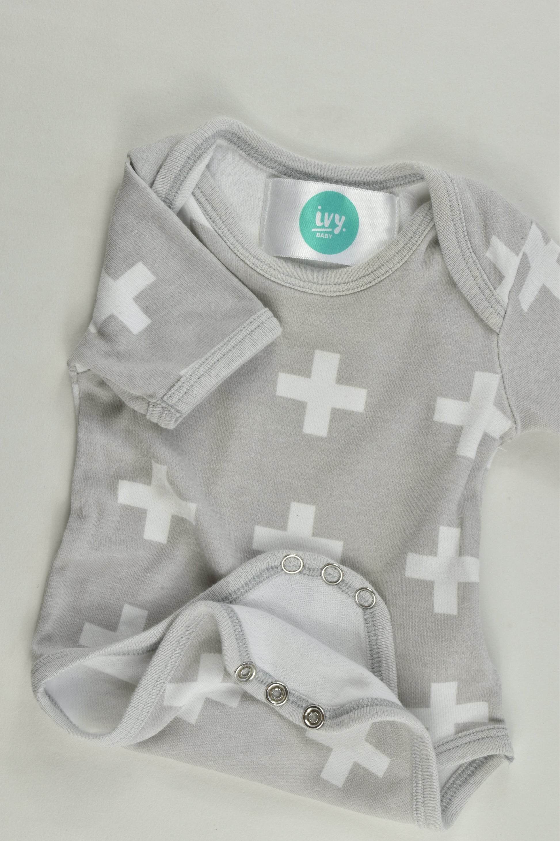 Ivy Baby Size 0000 (0-3 months) Organic Bodysuit
