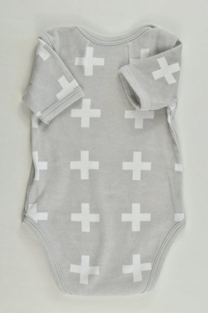 Ivy Baby Size 0000 (0-3 months) Organic Bodysuit