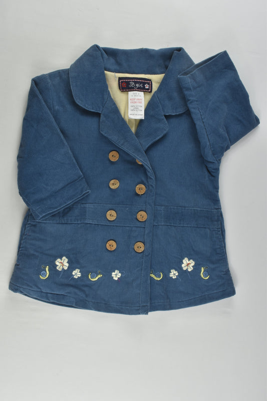 JB Girl Size 0 (12 months) Cord Blazer