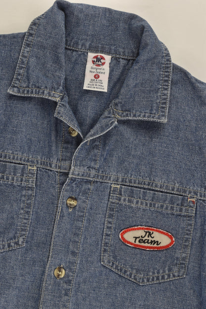 JK Kidswear (NZ) Size 4 (Generous sizing) Old School Denim Shirt