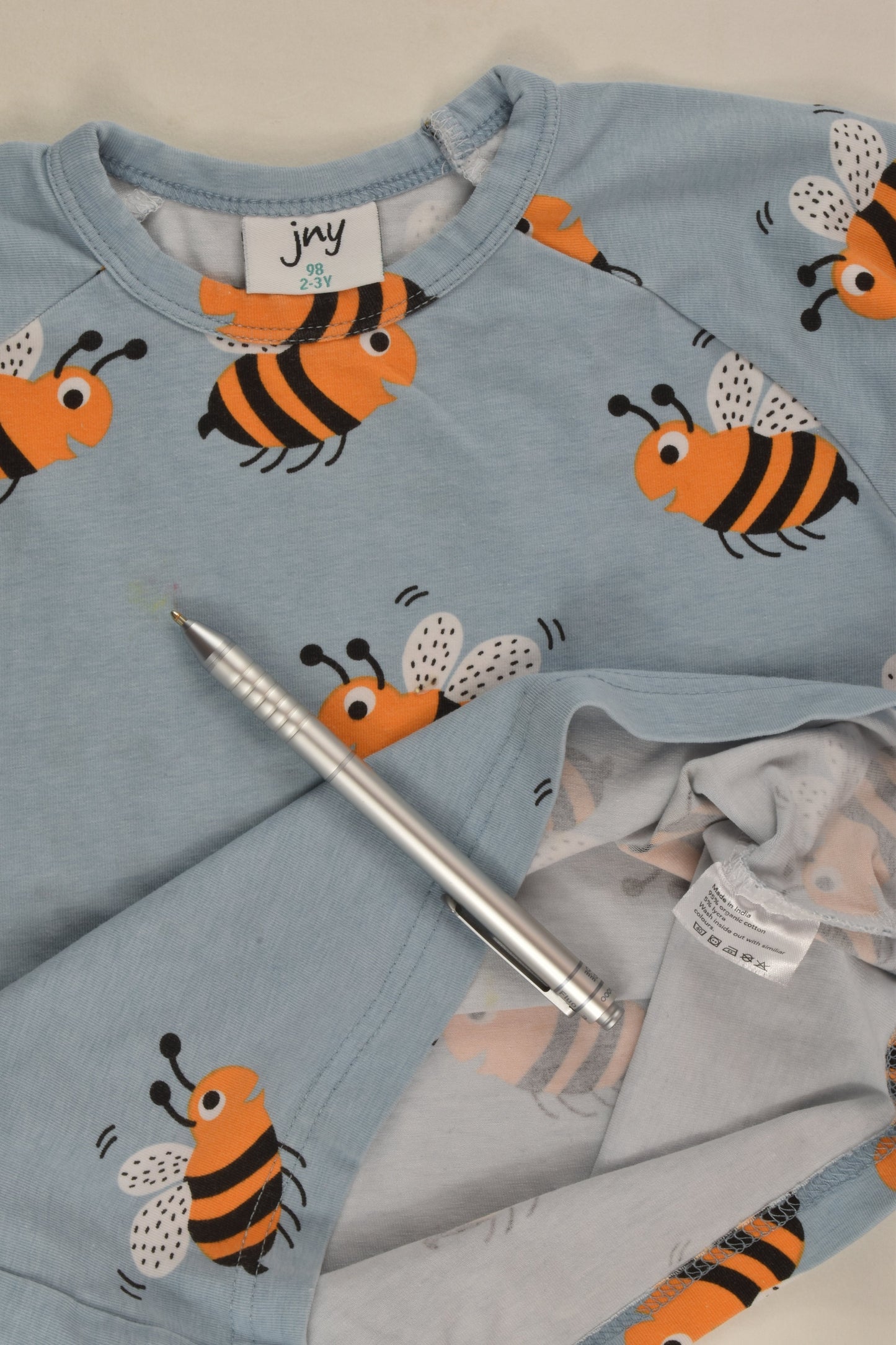 JNY Colourful Kids Size 2-3 (98 cm) Bumble Bees Top