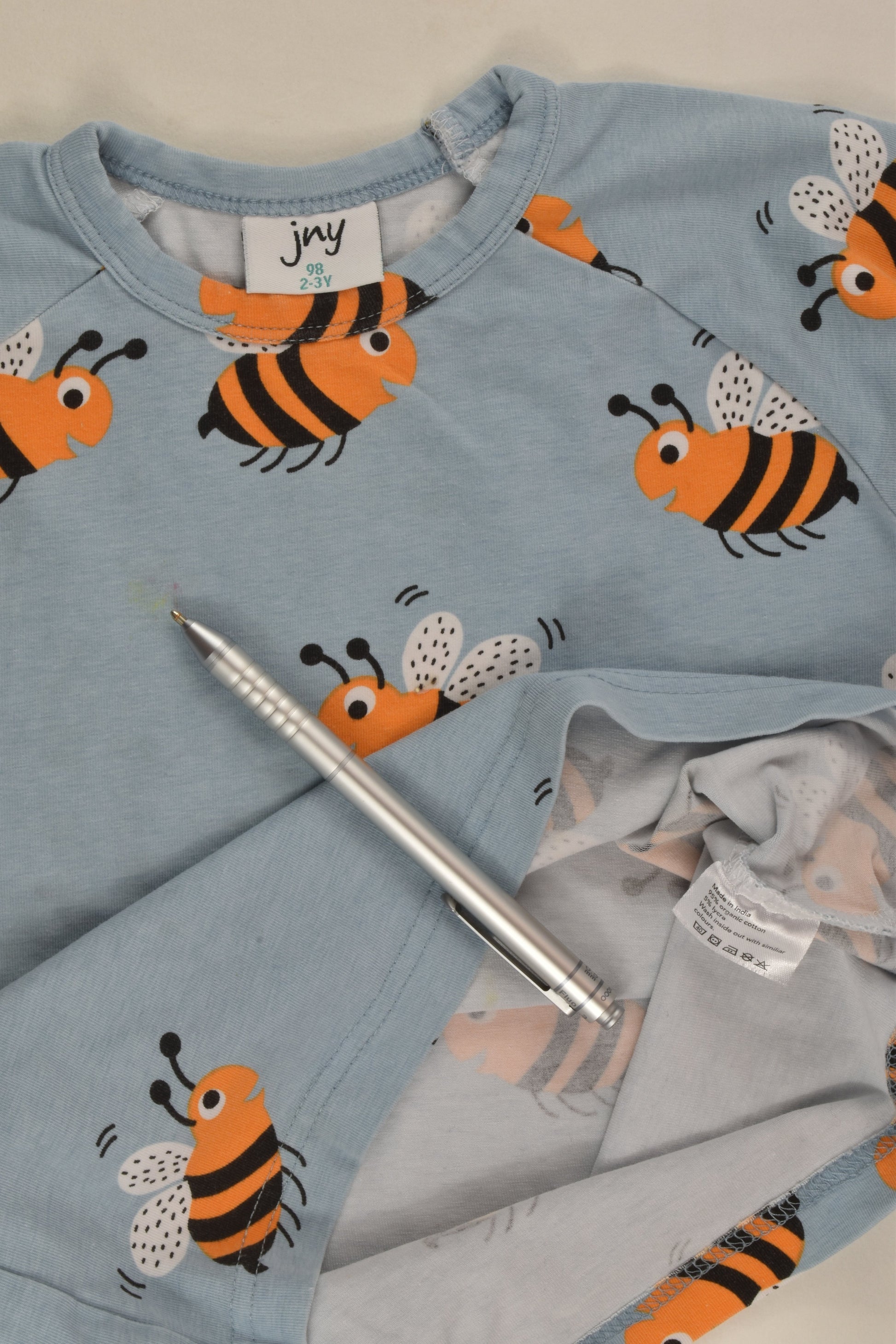 JNY Colourful Kids Size 2-3 (98 cm) Bumble Bees Top