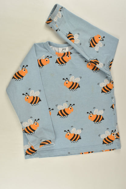 JNY Colourful Kids Size 2-3 (98 cm) Bumble Bees Top