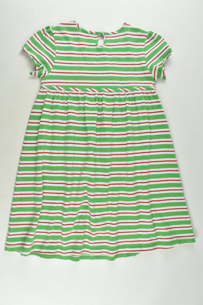 J. Khaki Size 5 Christmas Penguin Dress