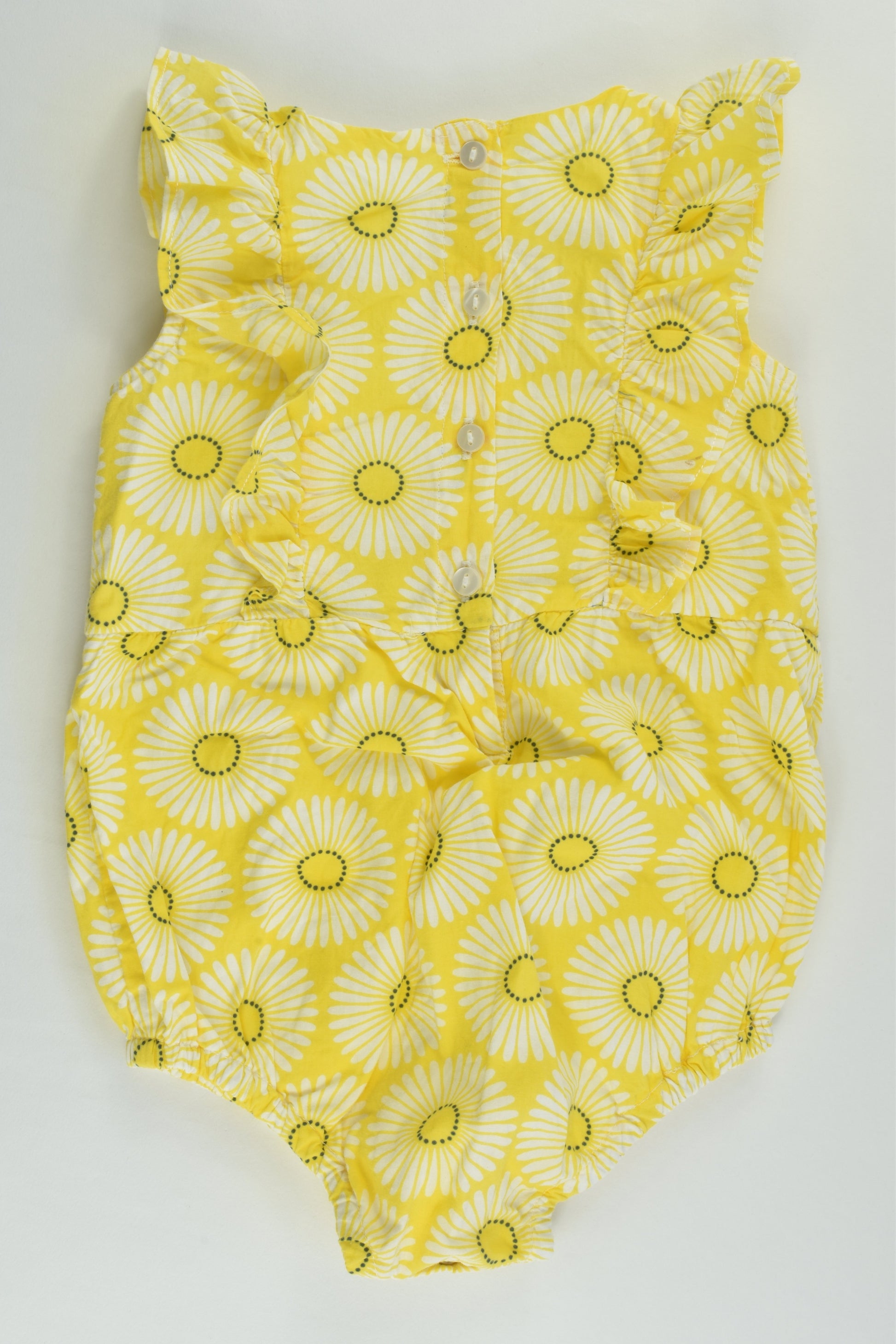 Jack & Milly Size 0 Lined Floral Summer Romper