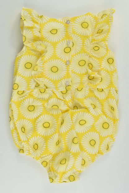 Jack & Milly Size 0 Lined Floral Summer Romper