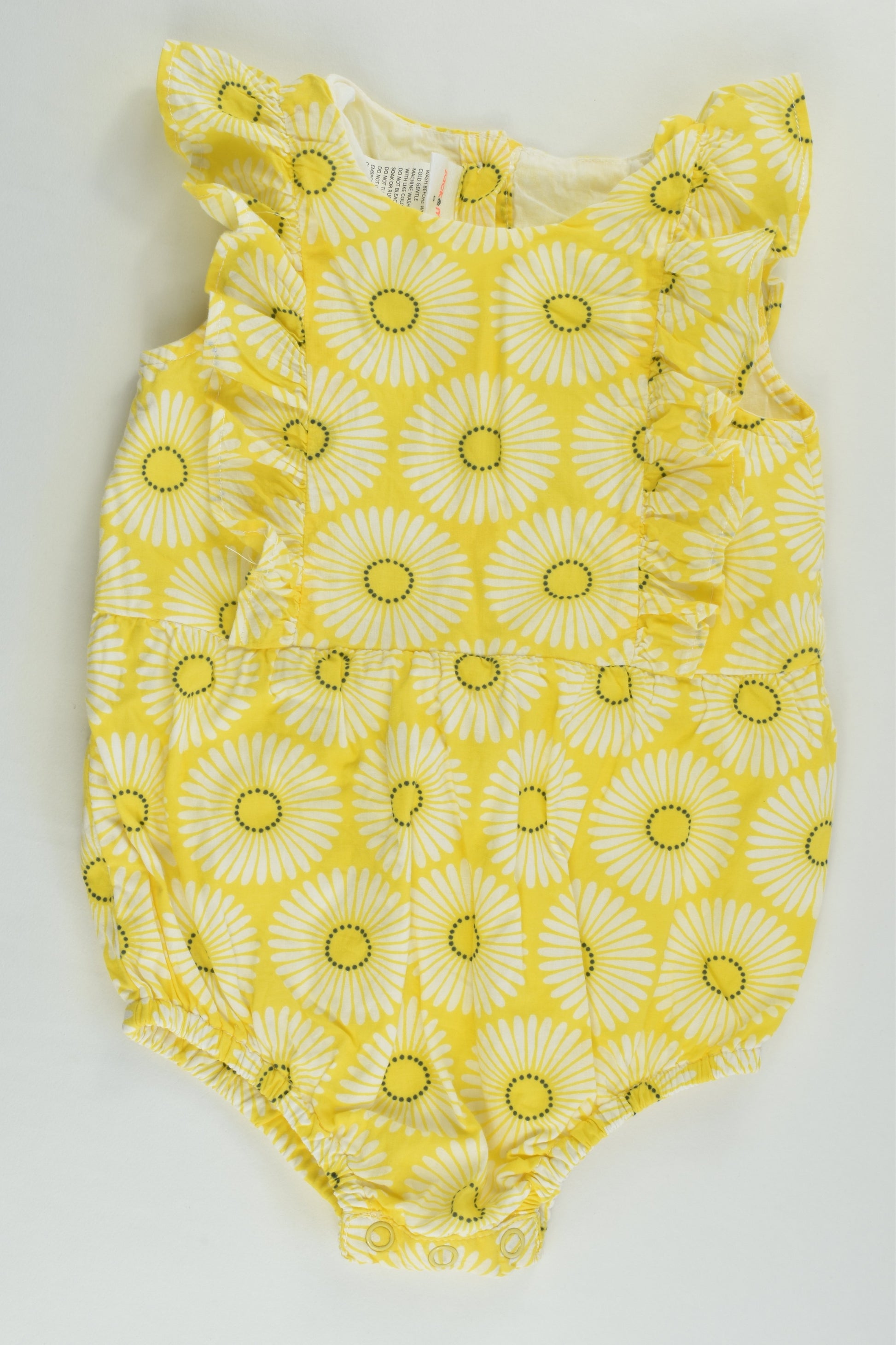 Jack & Milly Size 0 Lined Floral Summer Romper
