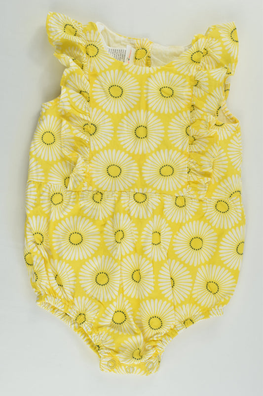 Jack & Milly Size 0 Lined Floral Summer Romper