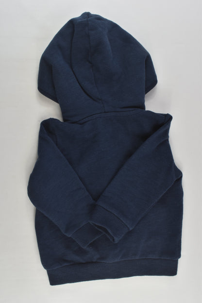 Jack & Milly Size 0 Sherpa Lined Hood Jumper
