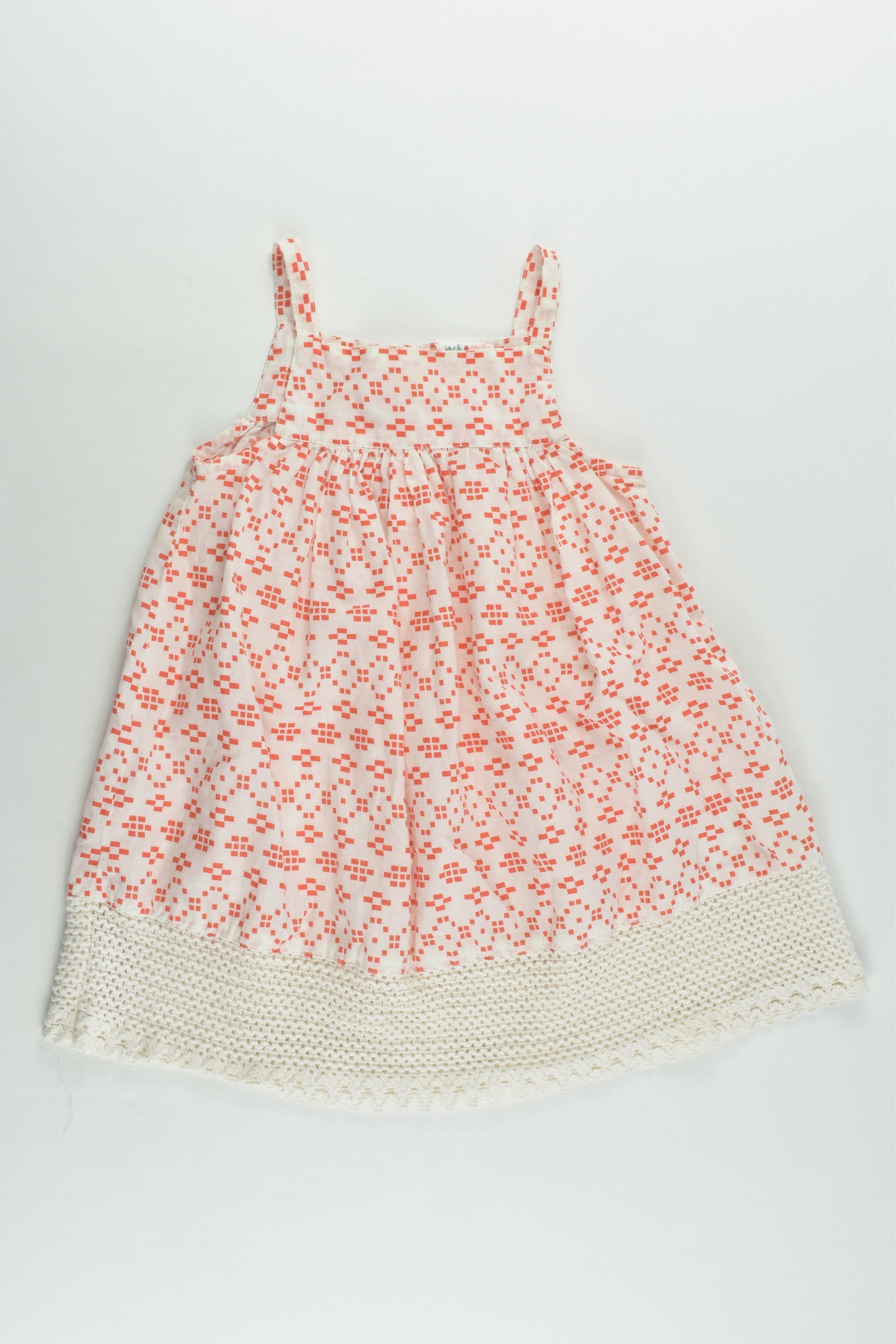 Jack & Milly Size 00 Dress with Lace Hem