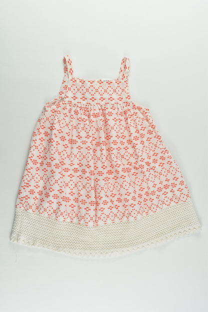Jack & Milly Size 00 Dress with Lace Hem