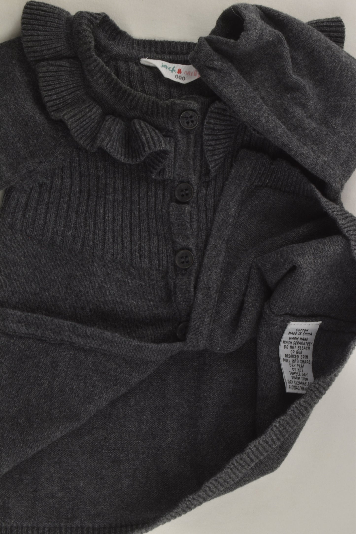 Jack & Milly Size 000 Cardigan